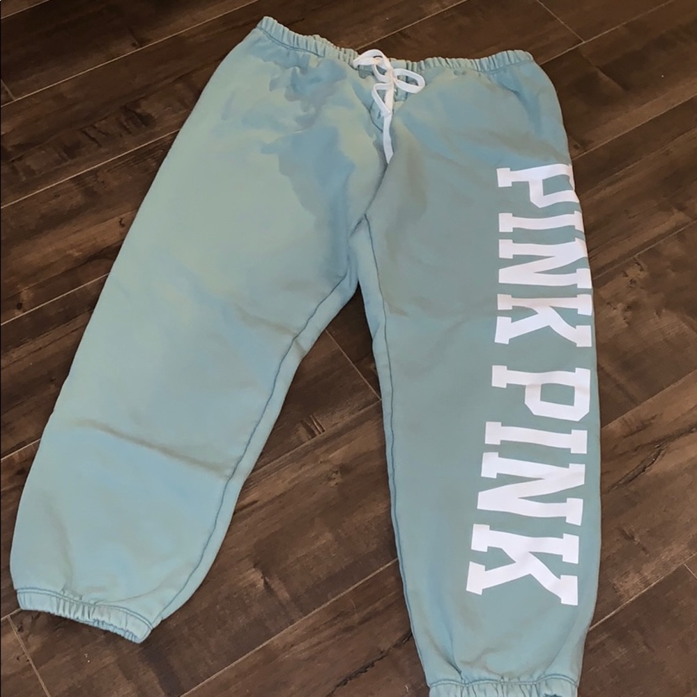 Pink sweats